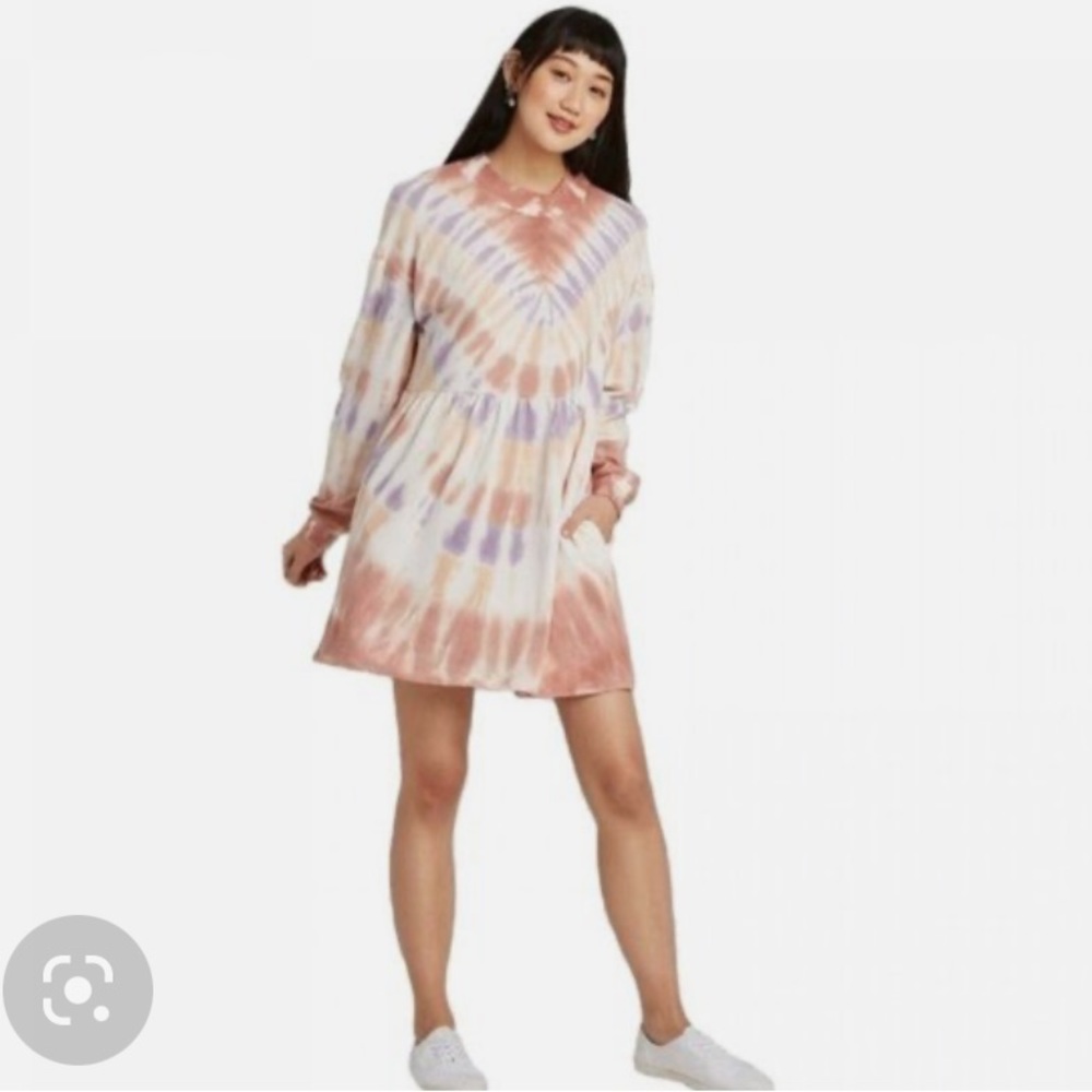 Wild fable tie dye sweater dress, 3X